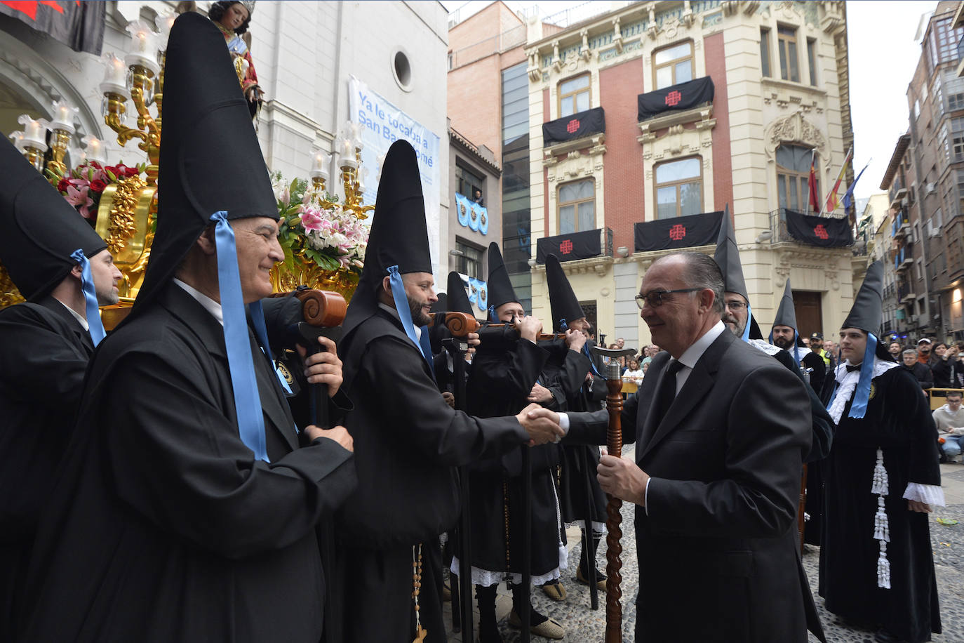 Las cofradías de la Misericordia, de Servitas y del Santo Sepulcro cierran el Viernes Santo