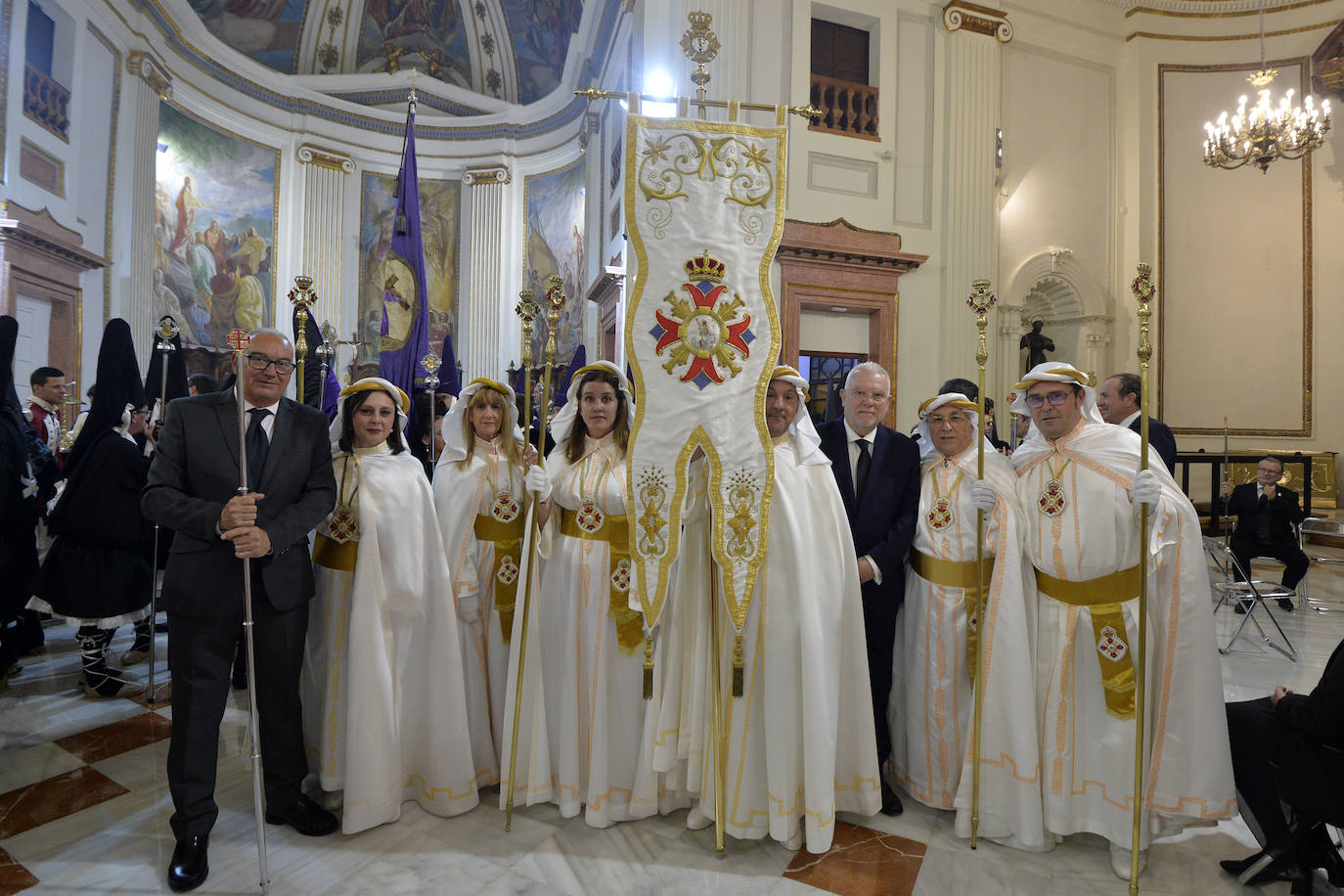 Las cofradías de la Misericordia, de Servitas y del Santo Sepulcro cierran el Viernes Santo