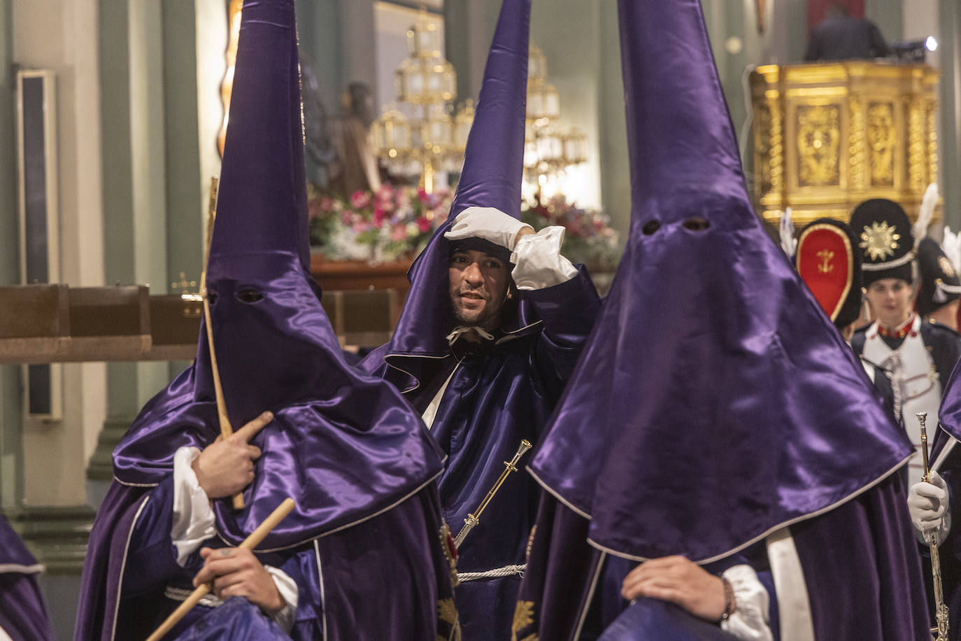 Cartagena se tiñe de luto en el Santo Entierro marrajo