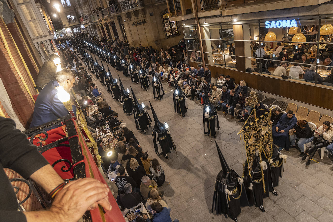Cartagena se tiñe de luto en el Santo Entierro marrajo