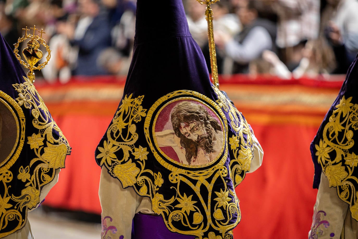 La procesión del Viernes Santo de Lorca, en imágenes