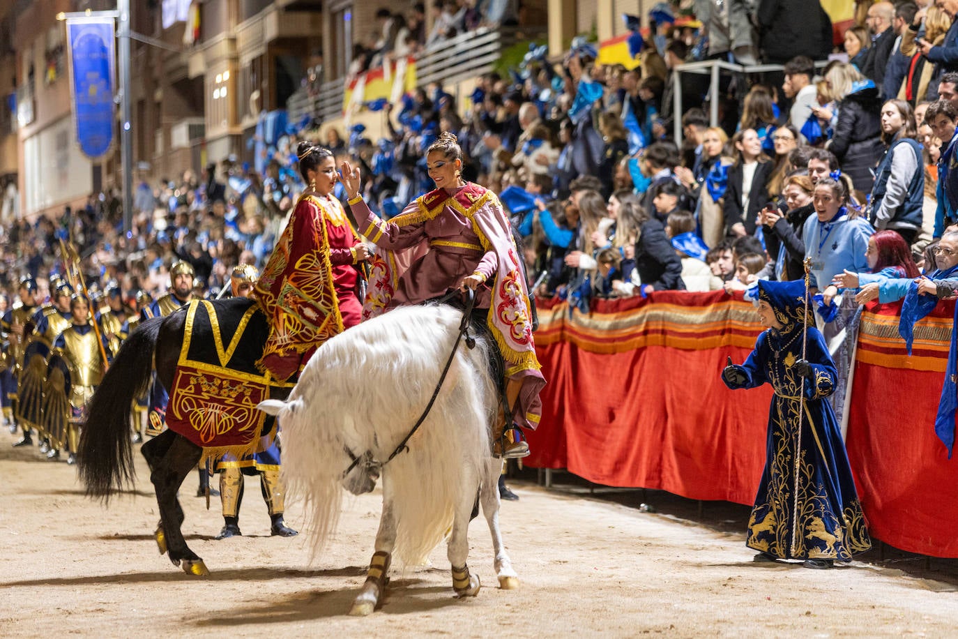 La procesión del Viernes Santo de Lorca, en imágenes