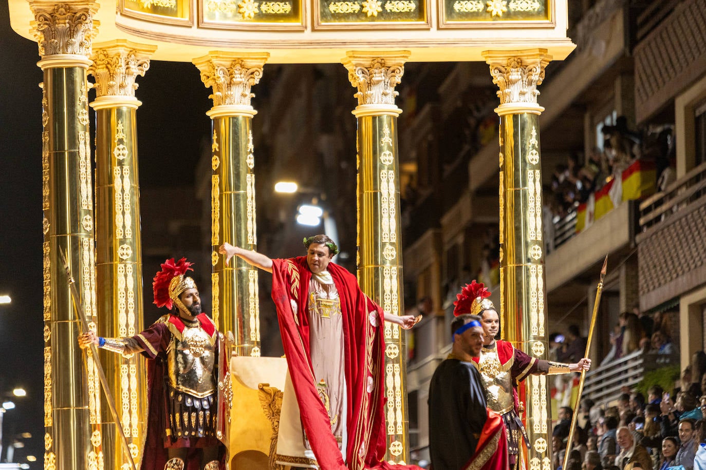 La procesión del Viernes Santo de Lorca, en imágenes