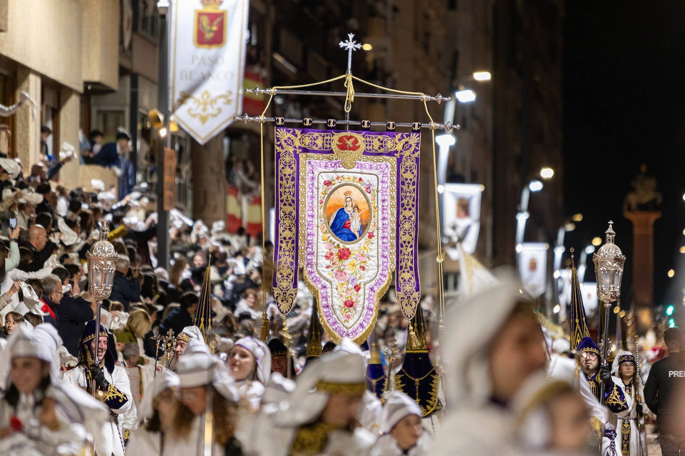 La procesión del Viernes Santo de Lorca, en imágenes