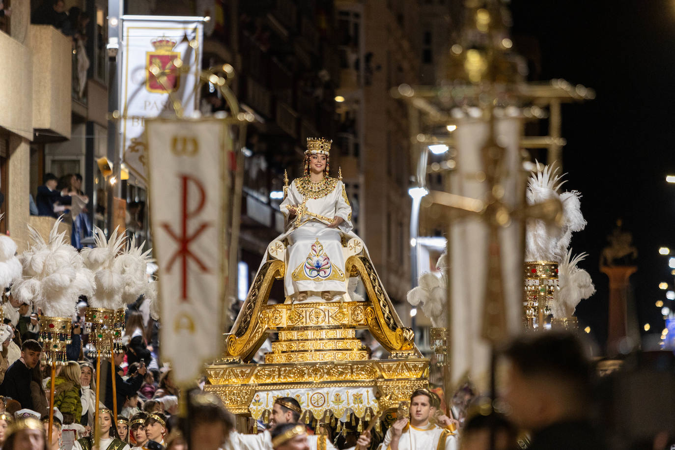 La procesión del Viernes Santo de Lorca, en imágenes