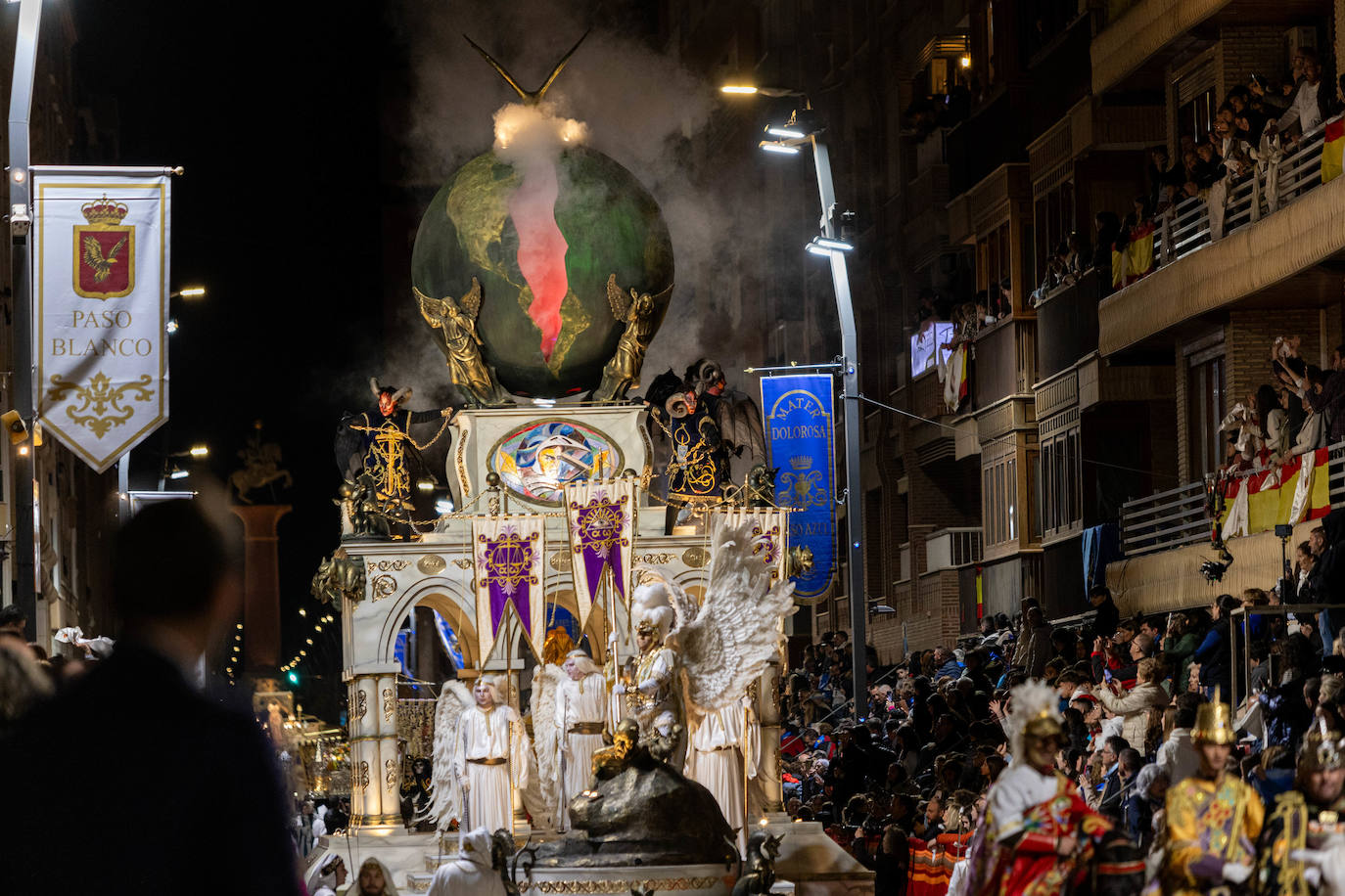 La procesión del Viernes Santo de Lorca, en imágenes