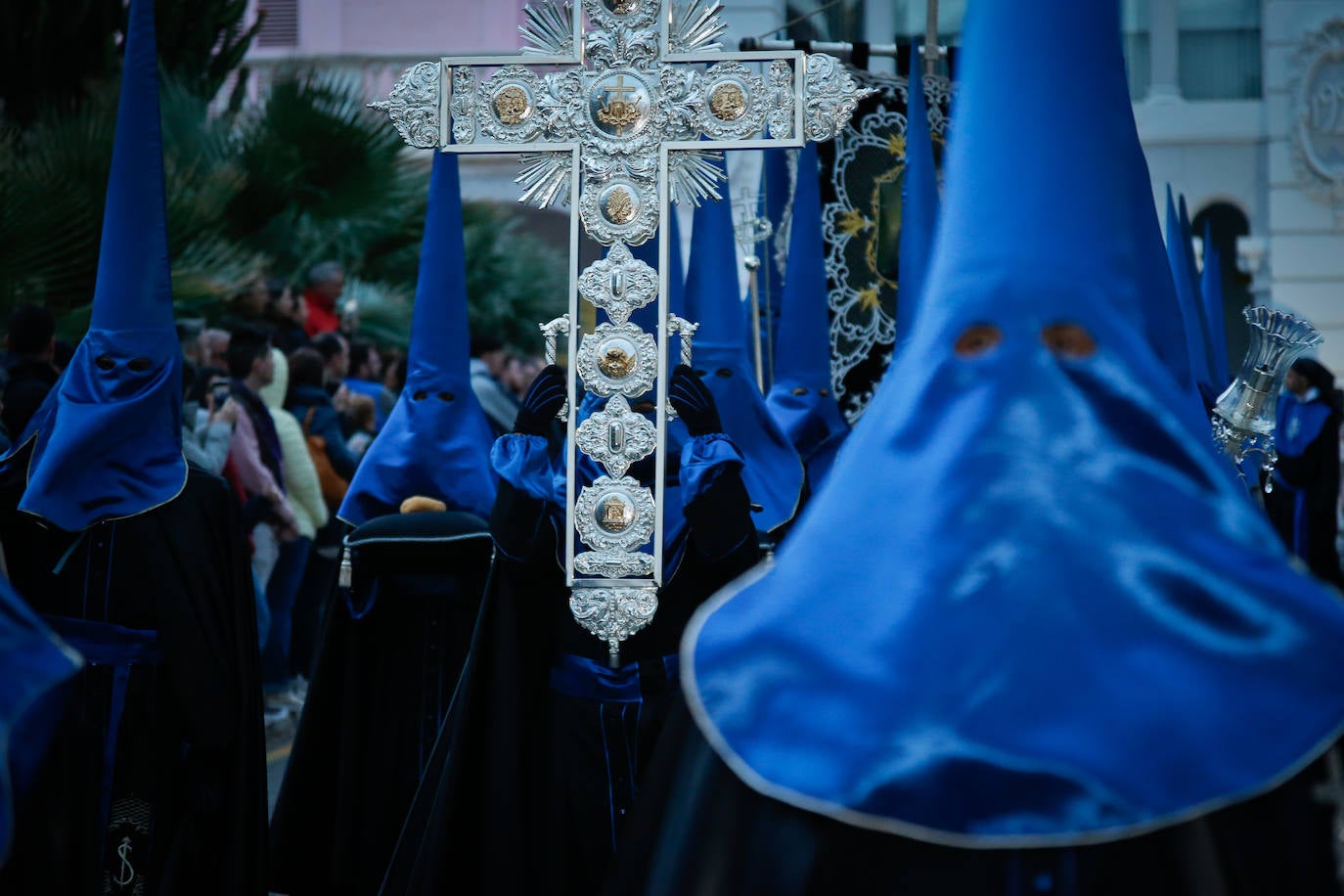 Procesiones de la Vera Cruz y las Santas Mujeres en Cartagena, en imágenes