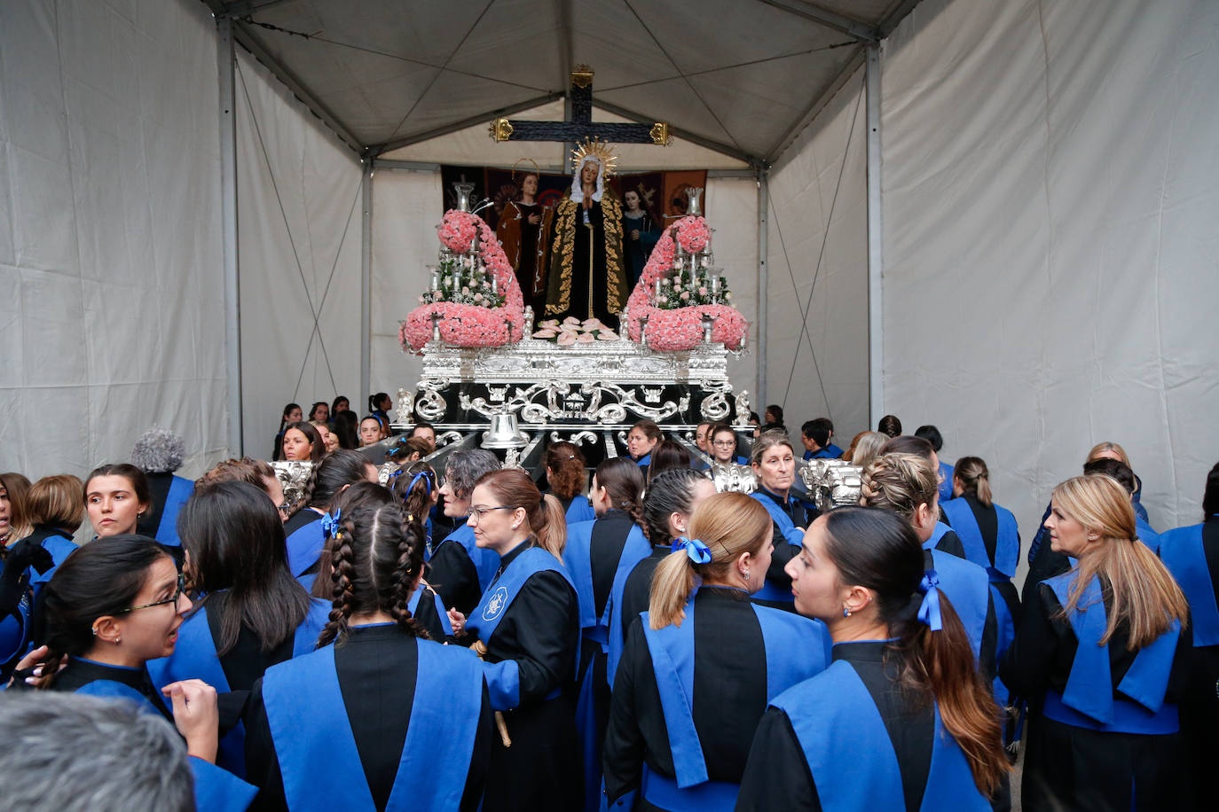 Procesiones de la Vera Cruz y las Santas Mujeres en Cartagena, en imágenes