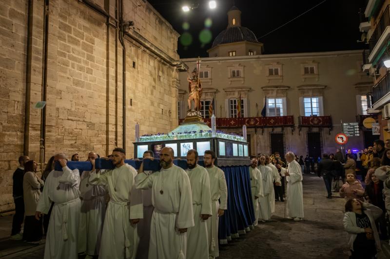 Las imágenes de la procesión de la Resurrección en Orihuela