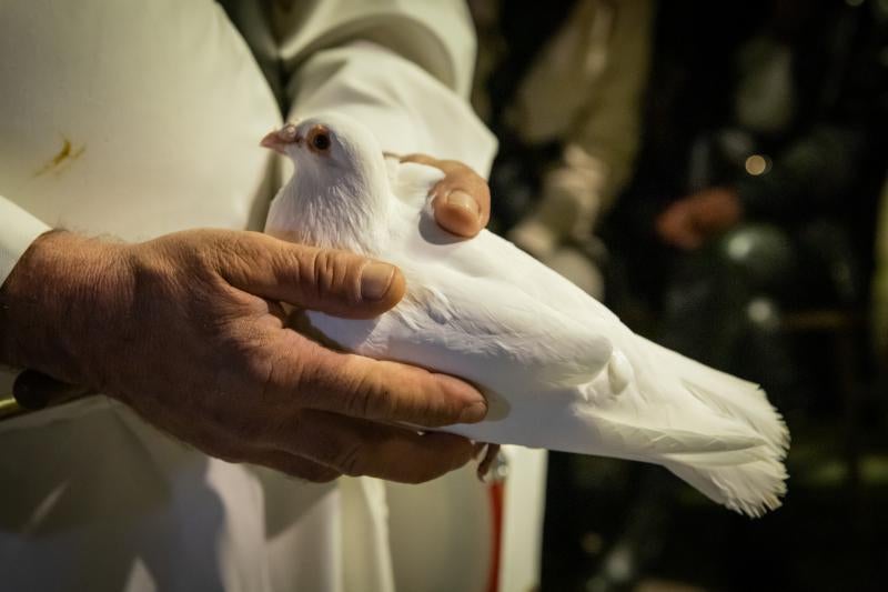 Las imágenes de la procesión de la Resurrección en Orihuela