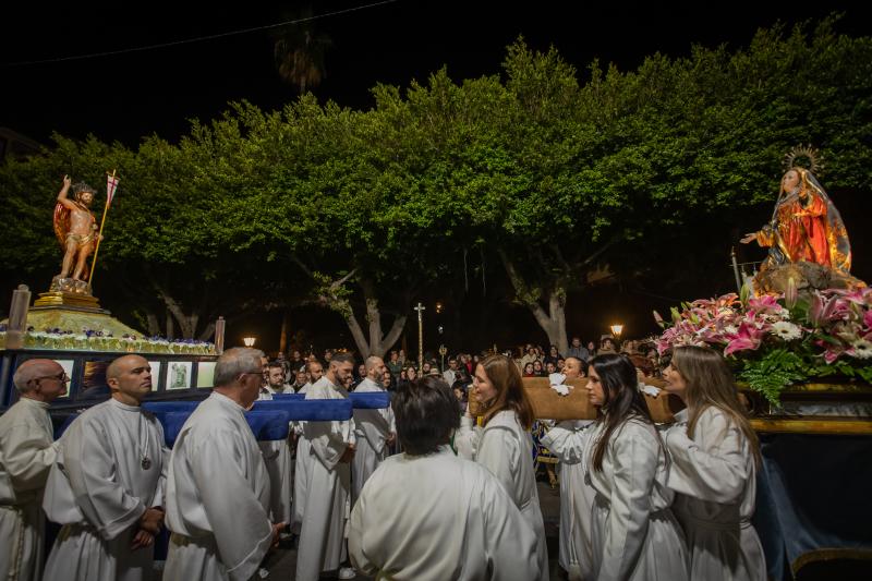 Las imágenes de la procesión de la Resurrección en Orihuela