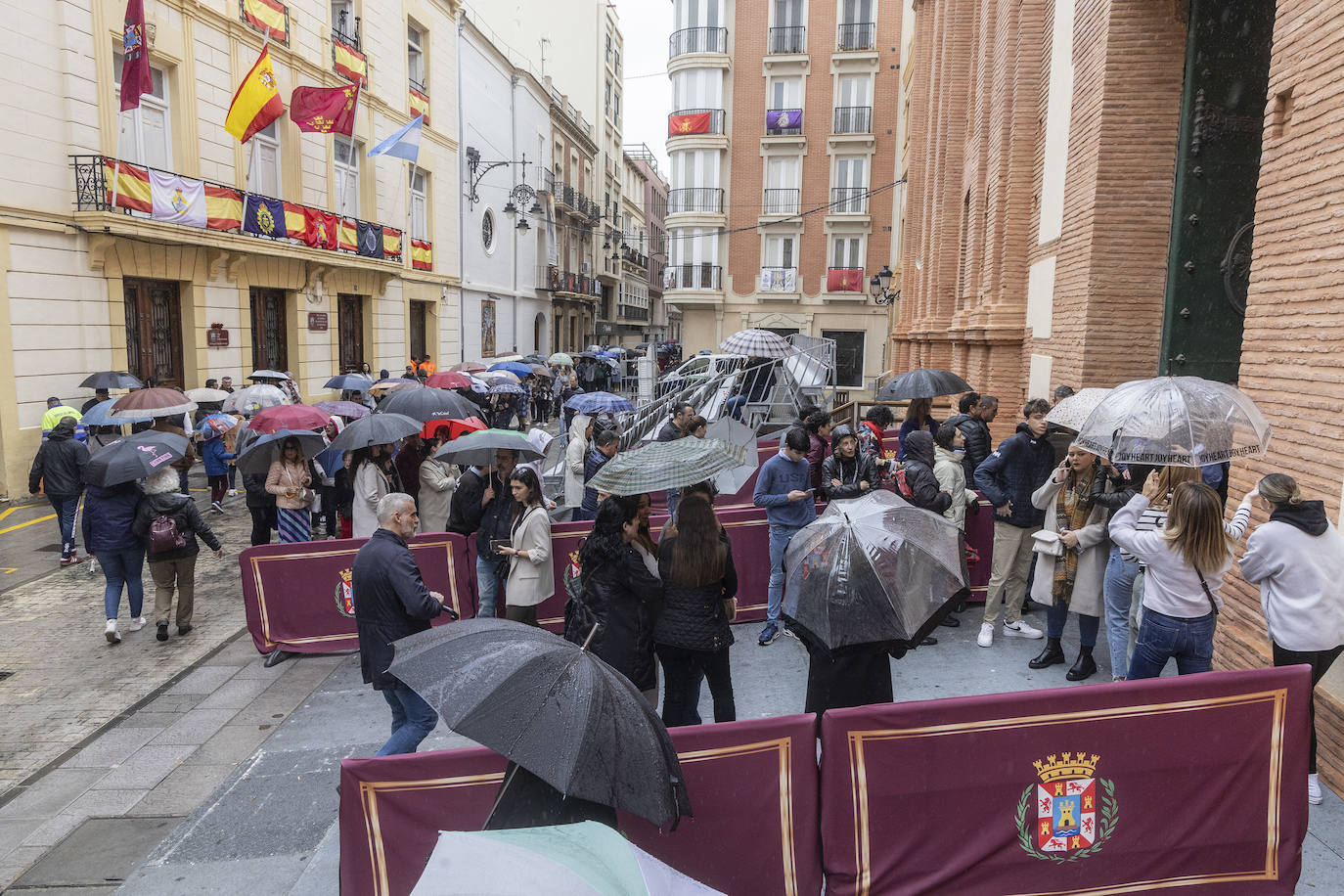 Suspenden la procesión de Domingo de Resurrección en Cartagena por amenaza de lluvias