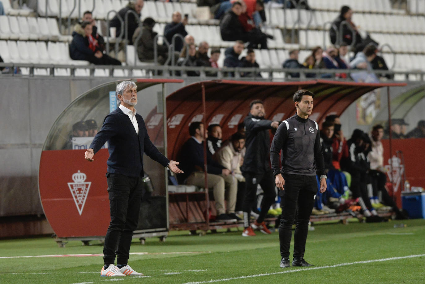 La victoria del Real Murcia frente al Recreativo Granada, en imágenes