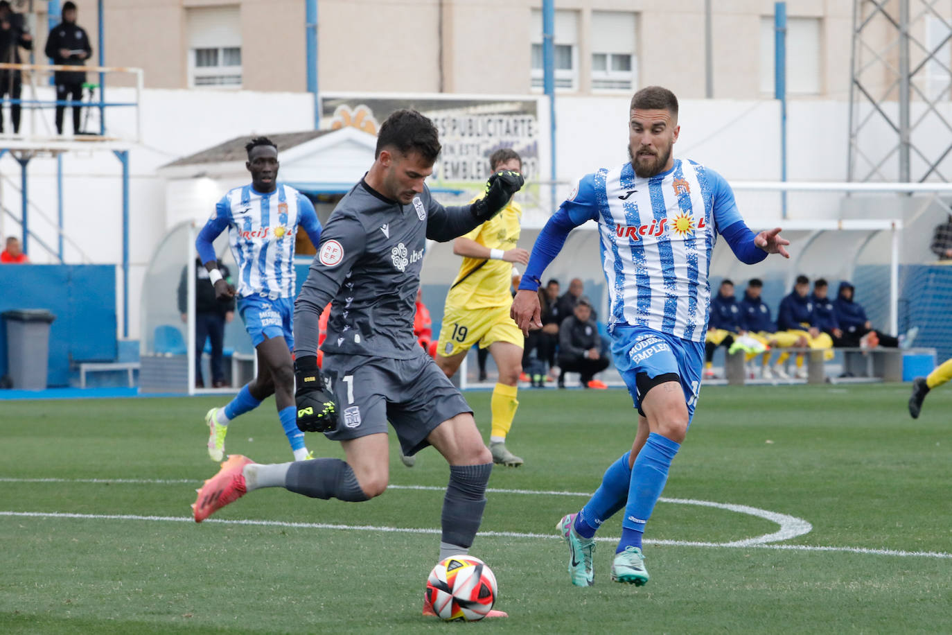 Las imágenes del Águilas-Cartagena B (1-1)