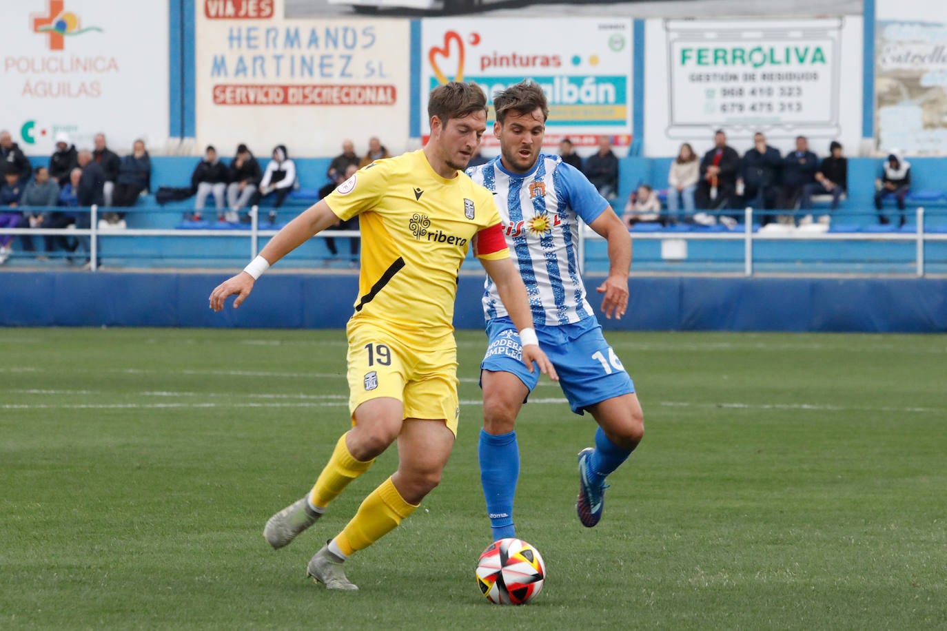 Las imágenes del Águilas-Cartagena B (1-1)