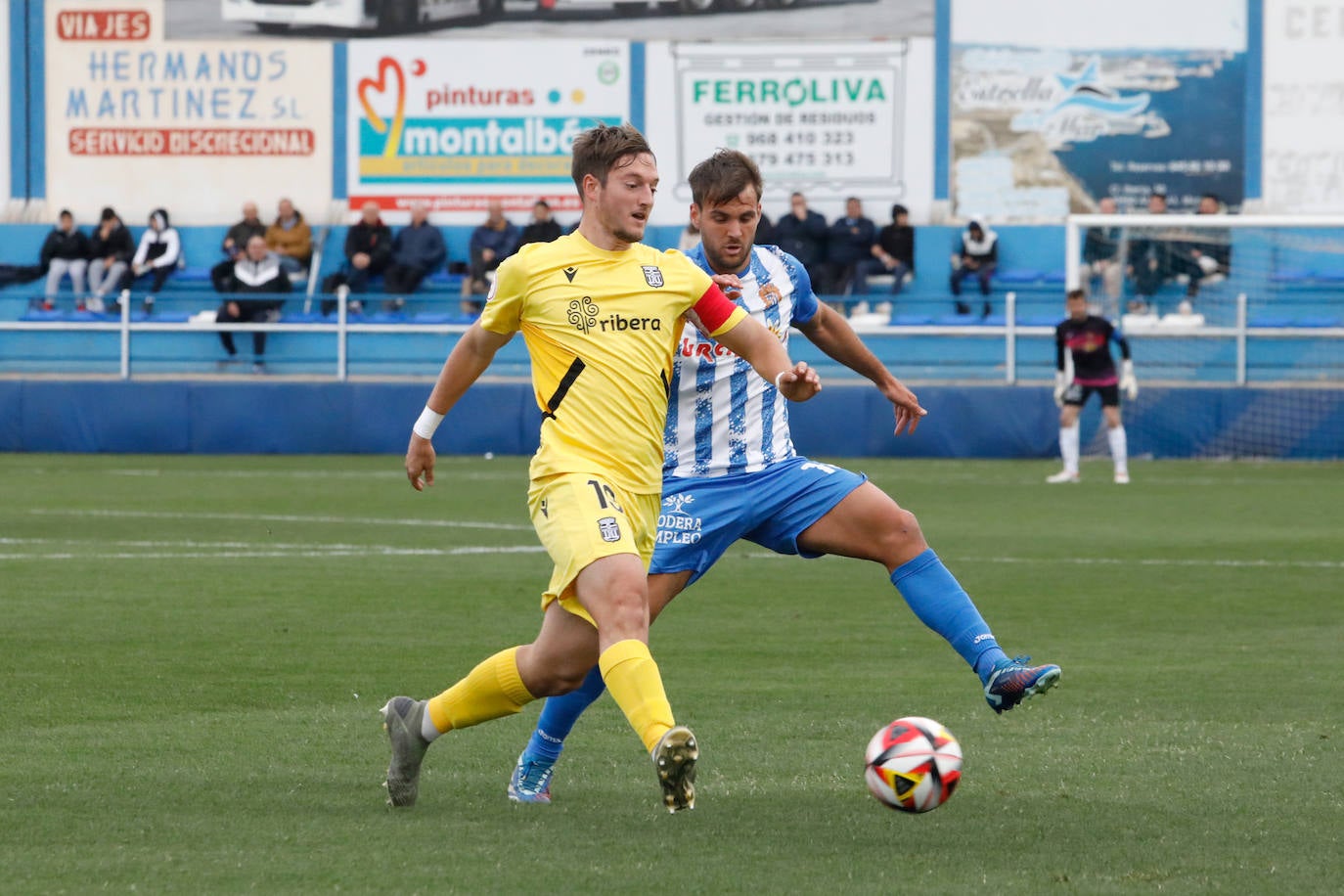 Las imágenes del Águilas-Cartagena B (1-1)