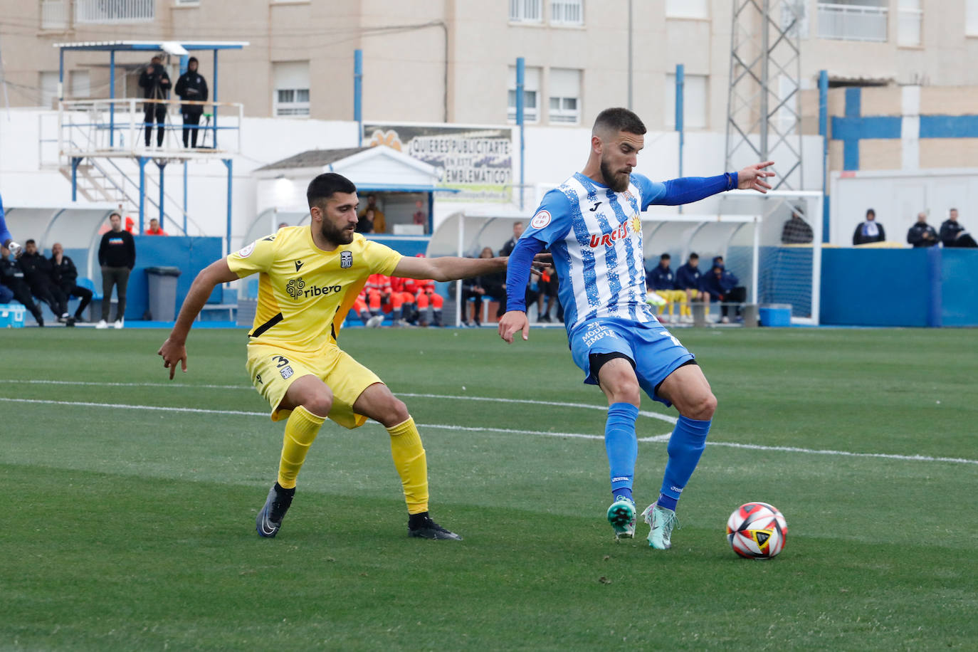 Las imágenes del Águilas-Cartagena B (1-1)