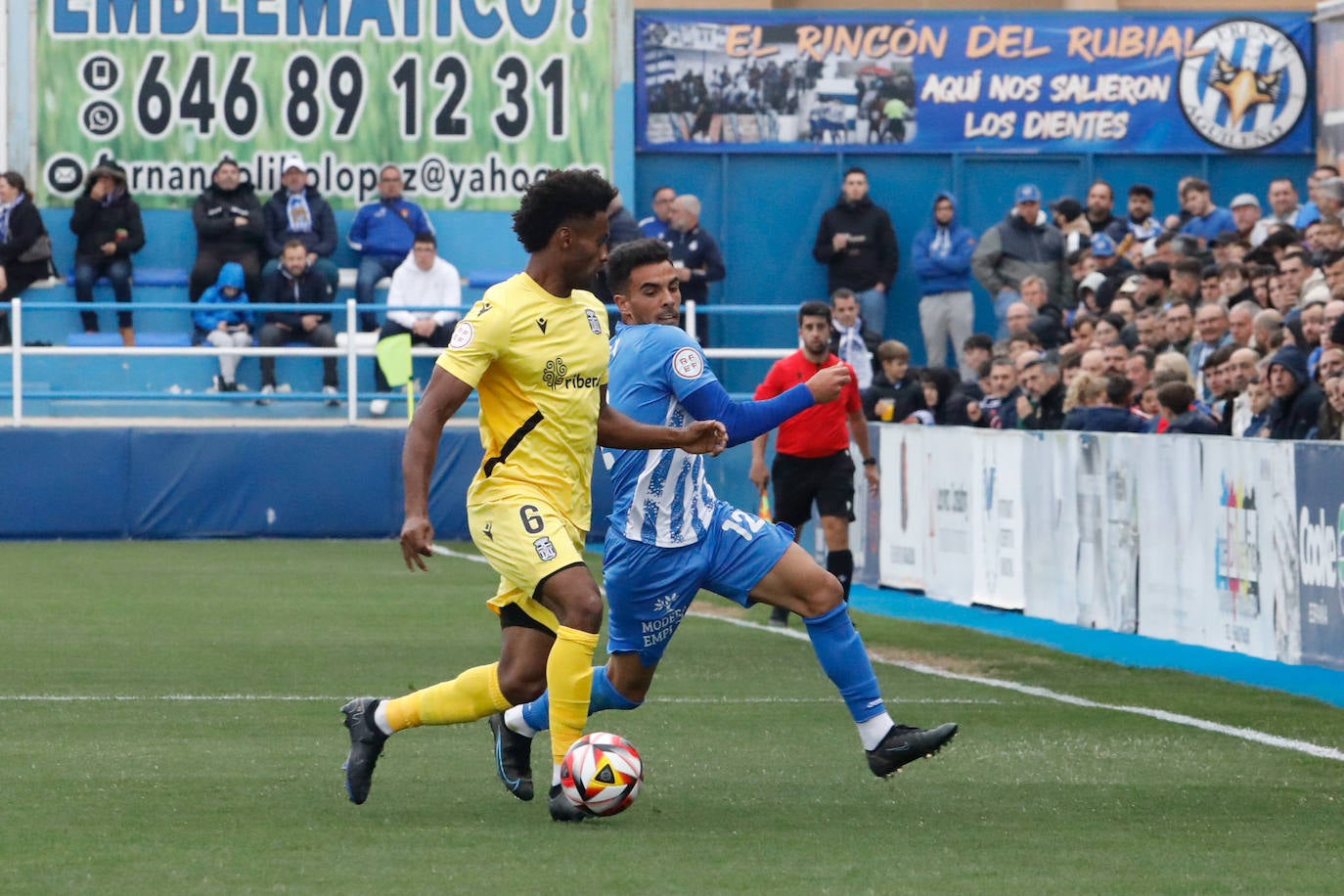 Las imágenes del Águilas-Cartagena B (1-1)