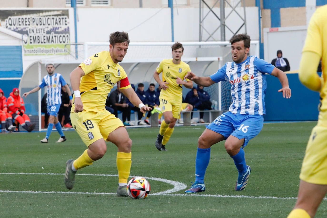 Las imágenes del Águilas-Cartagena B (1-1)