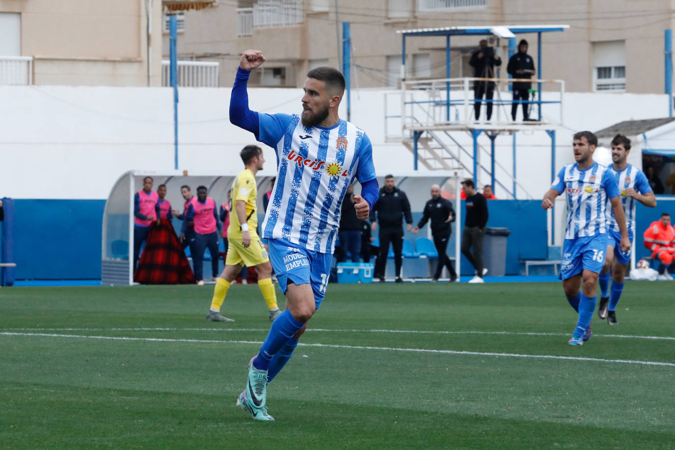 Las imágenes del Águilas-Cartagena B (1-1)