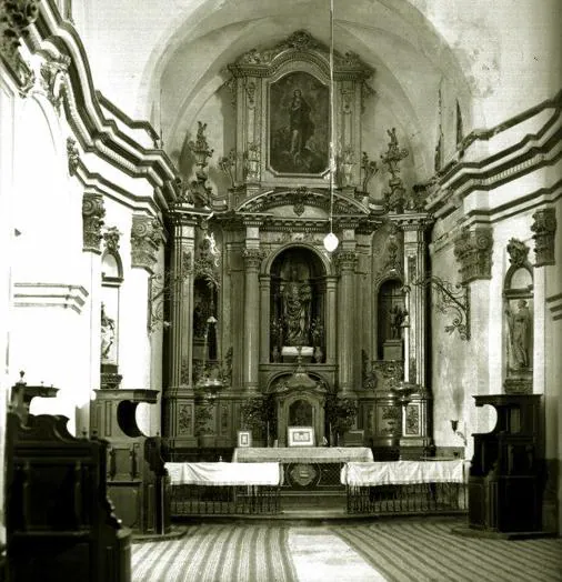 Appearance of the Communion chapel in the 1930s.