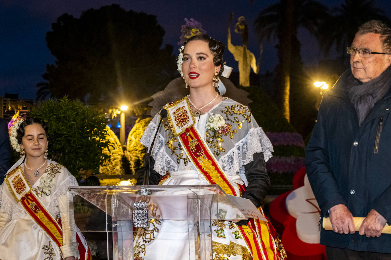 Las imágenes de la inauguración de los Jardines de Primavera en Murcia