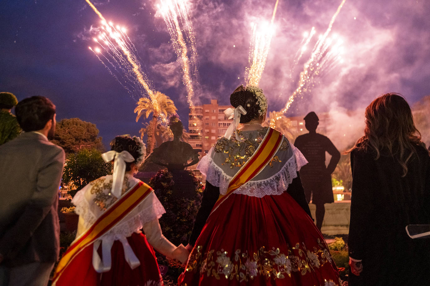 Las imágenes de la inauguración de los Jardines de Primavera en Murcia