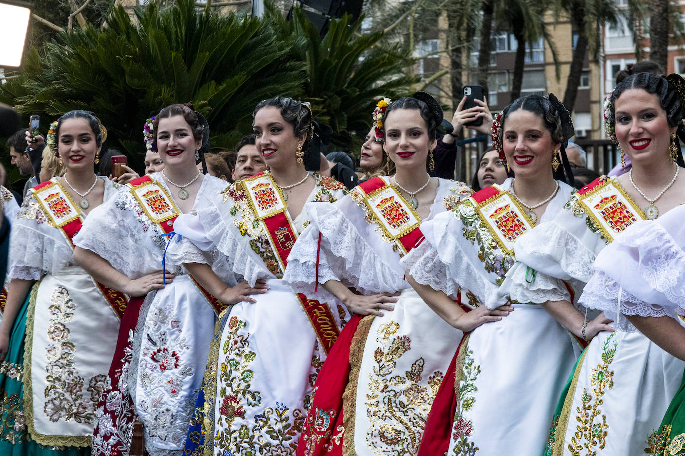 Las imágenes de la inauguración de los Jardines de Primavera en Murcia