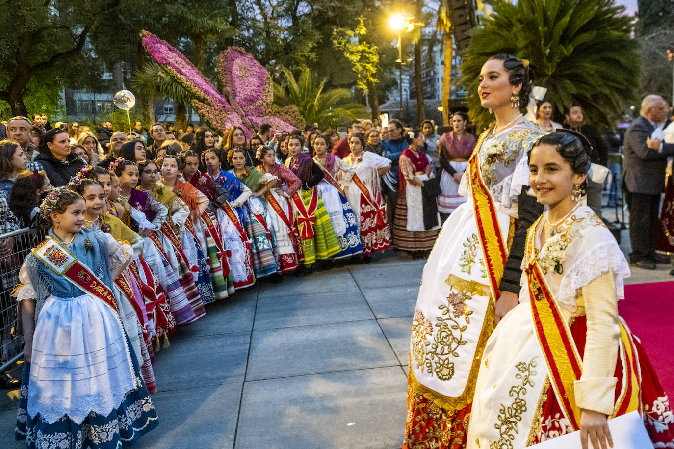 Las imágenes de la inauguración de los Jardines de Primavera en Murcia