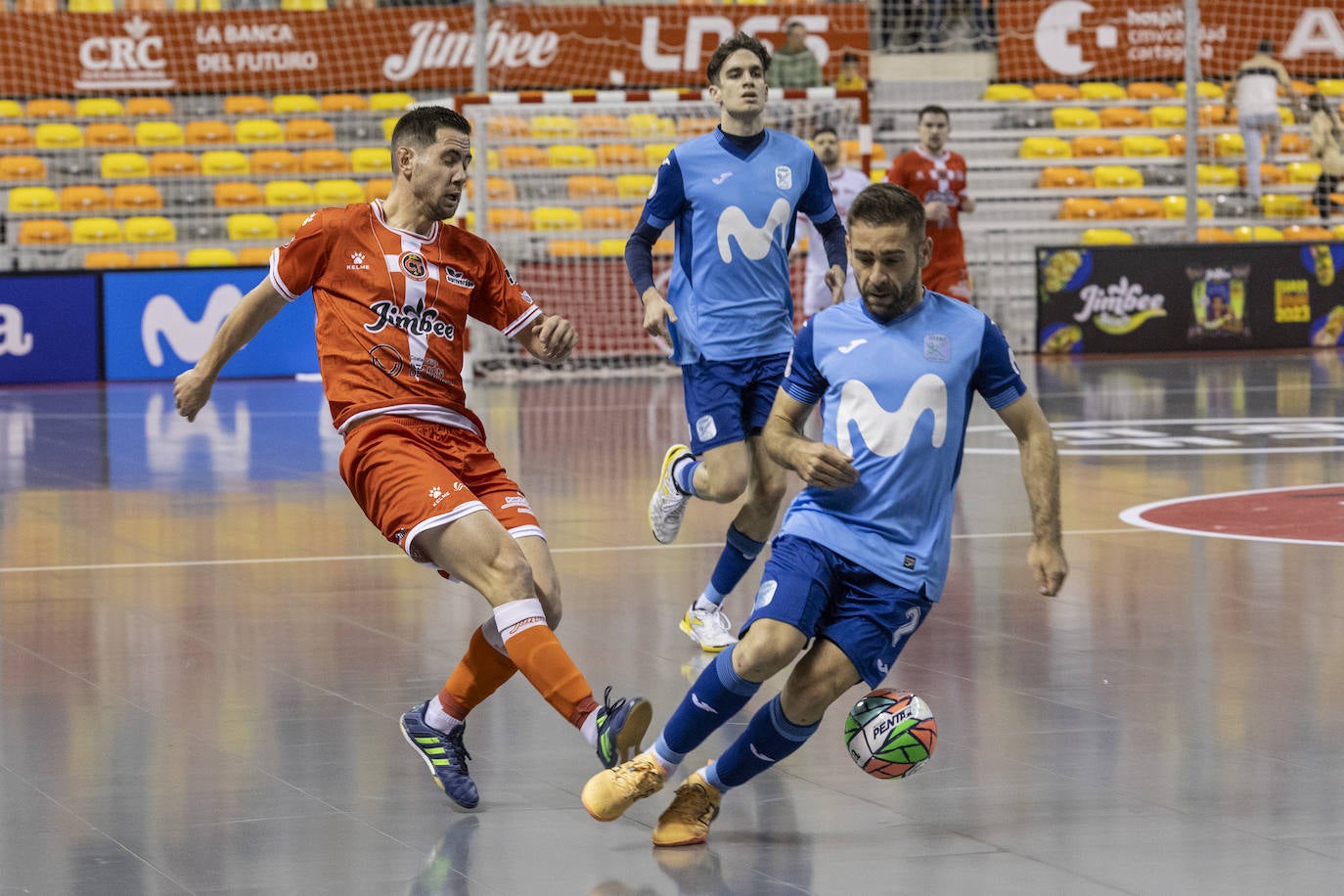 Las imágenes del Jimbee-Movistar (1-8)