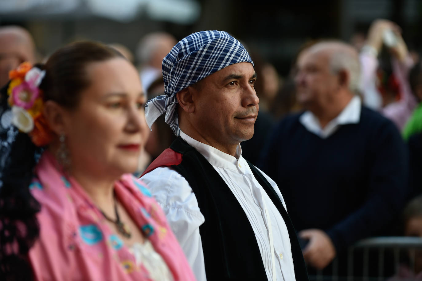 Las imágenes de la ofrenda floral a la Virgen de la Fuensanta
