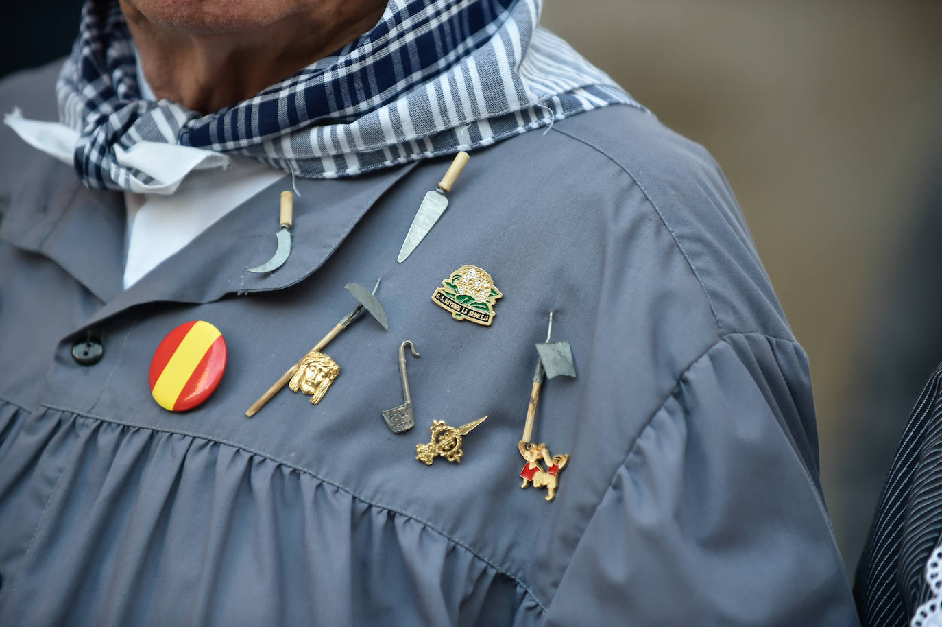 Las imágenes de la ofrenda floral a la Virgen de la Fuensanta