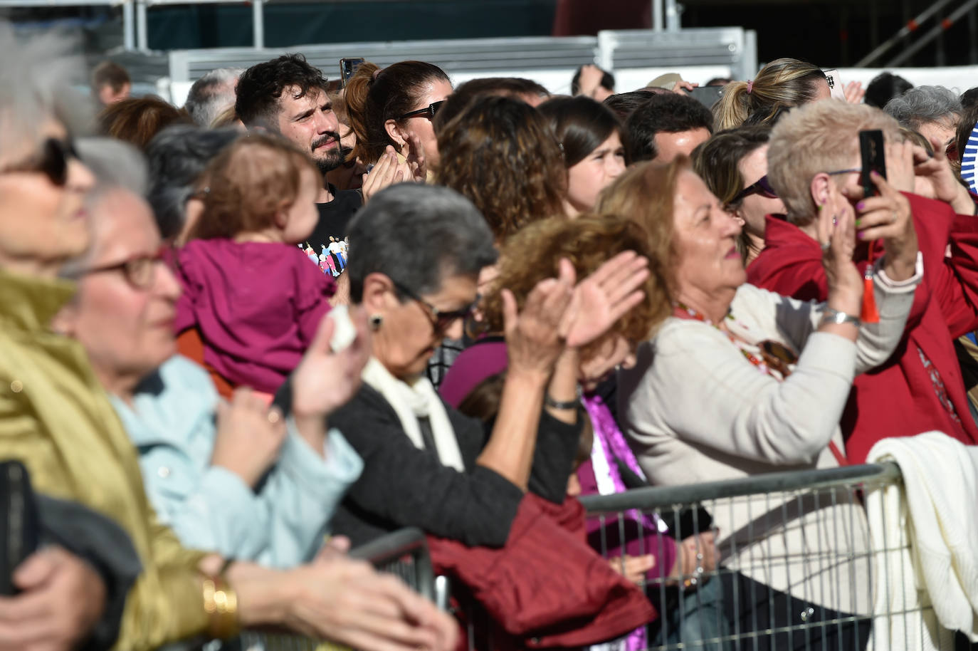 Las imágenes de la ofrenda floral a la Virgen de la Fuensanta