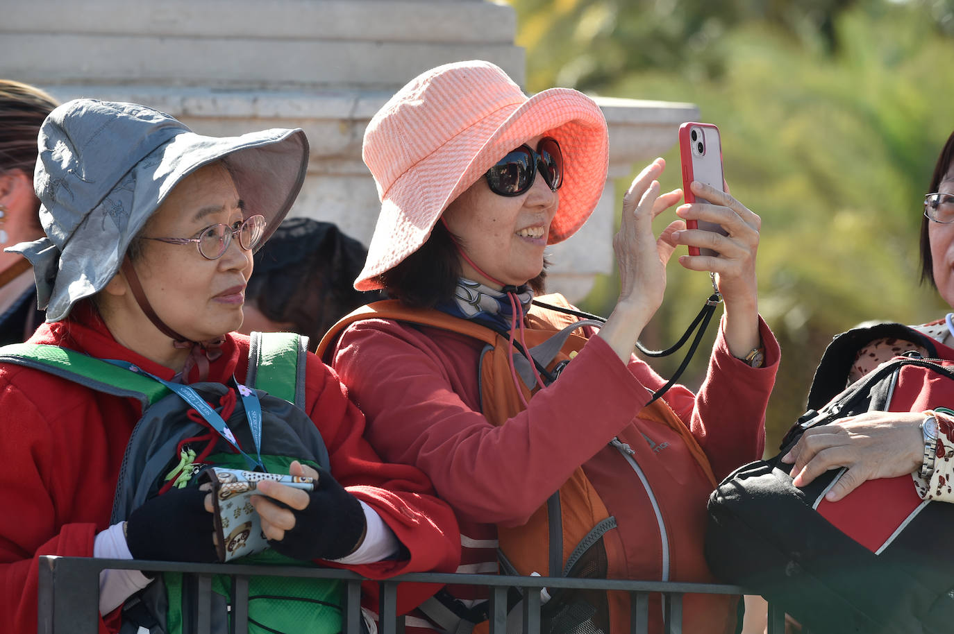 Las imágenes de la ofrenda floral a la Virgen de la Fuensanta