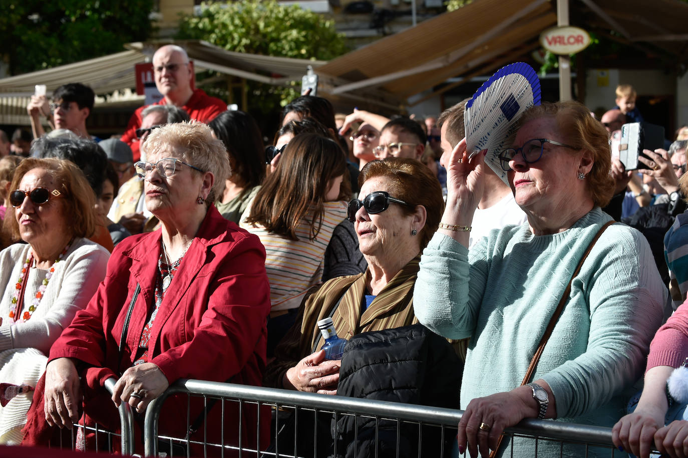 Las imágenes de la ofrenda floral a la Virgen de la Fuensanta