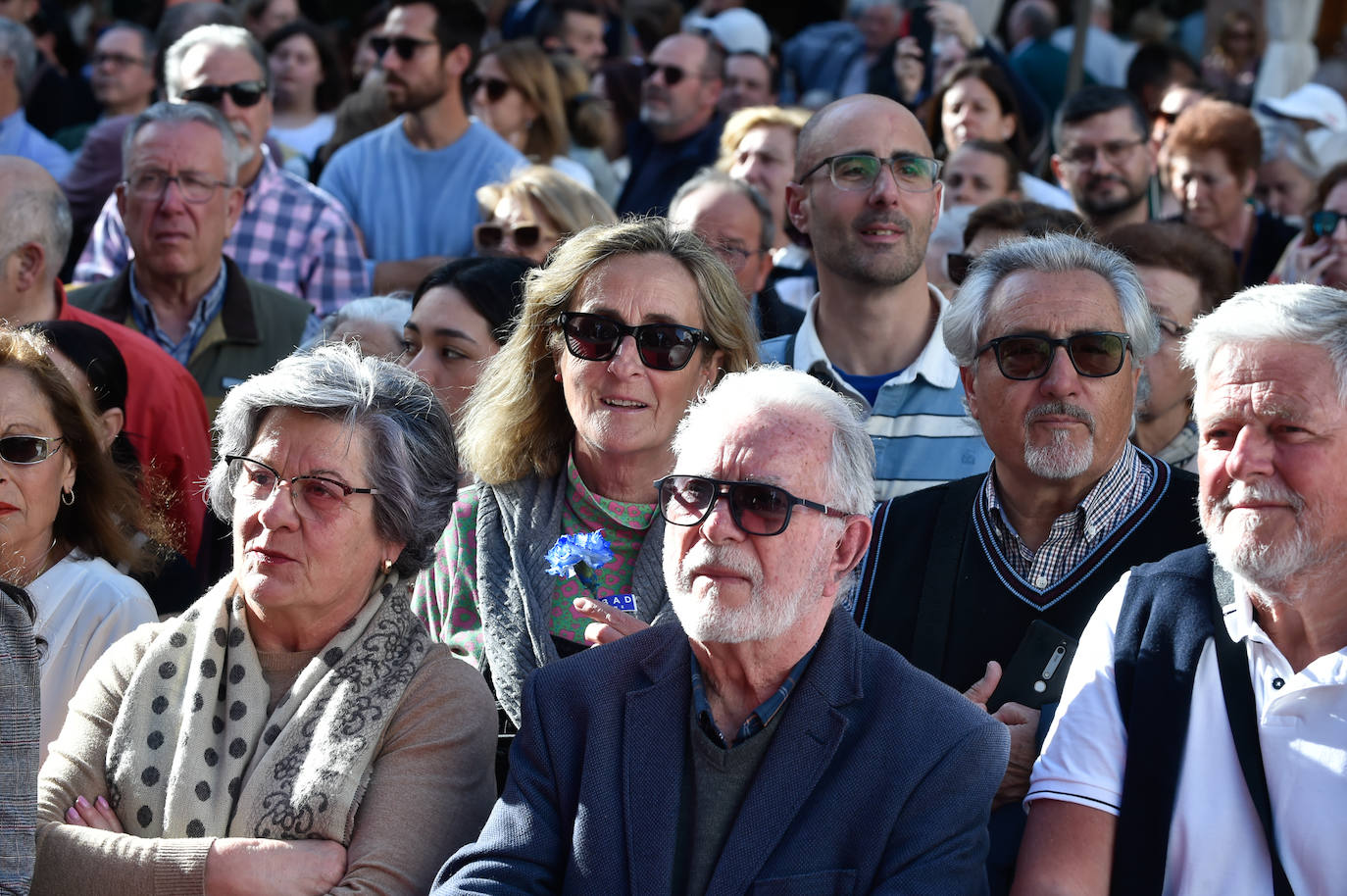 Las imágenes de la ofrenda floral a la Virgen de la Fuensanta