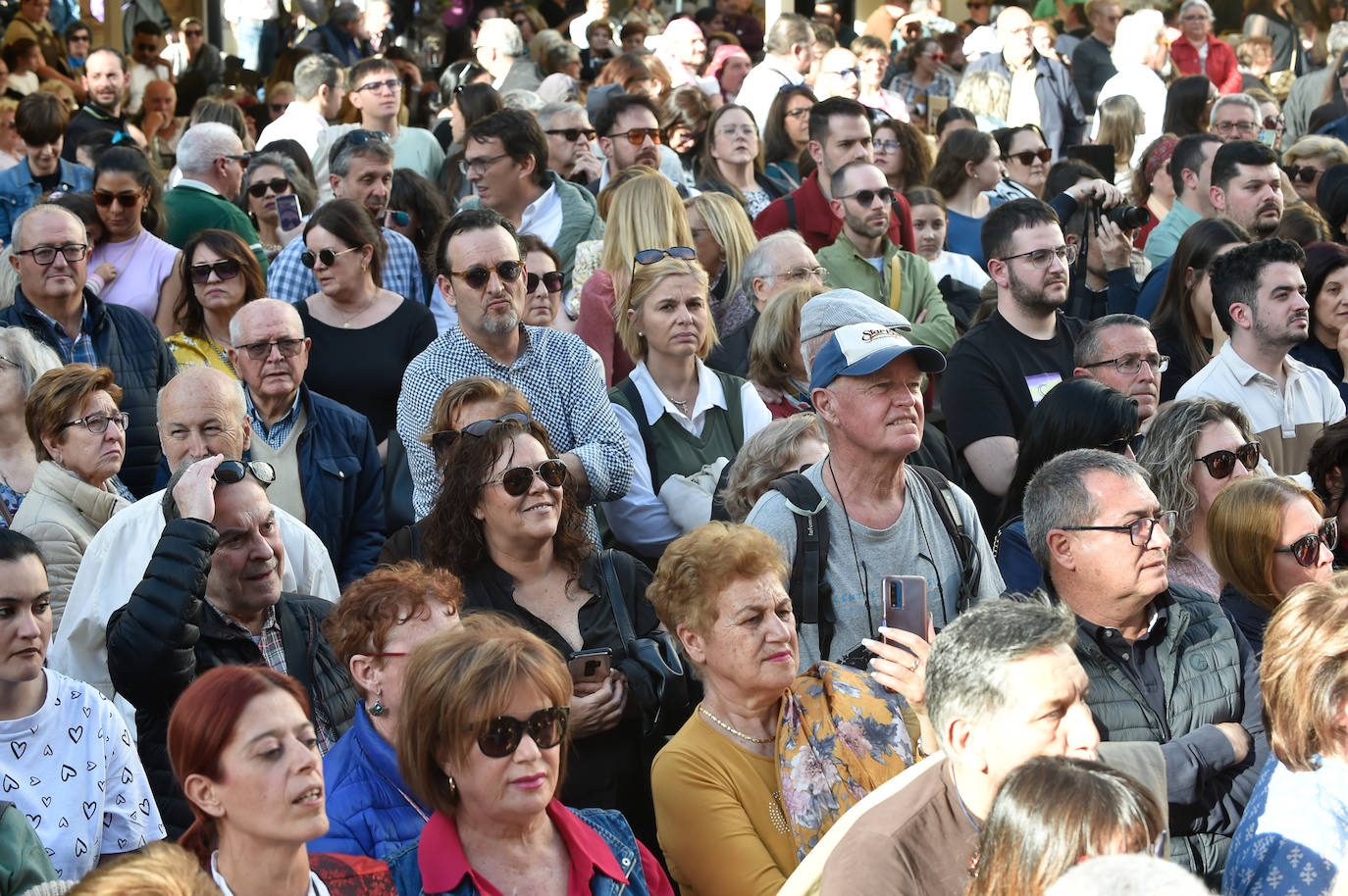 Las imágenes de la ofrenda floral a la Virgen de la Fuensanta