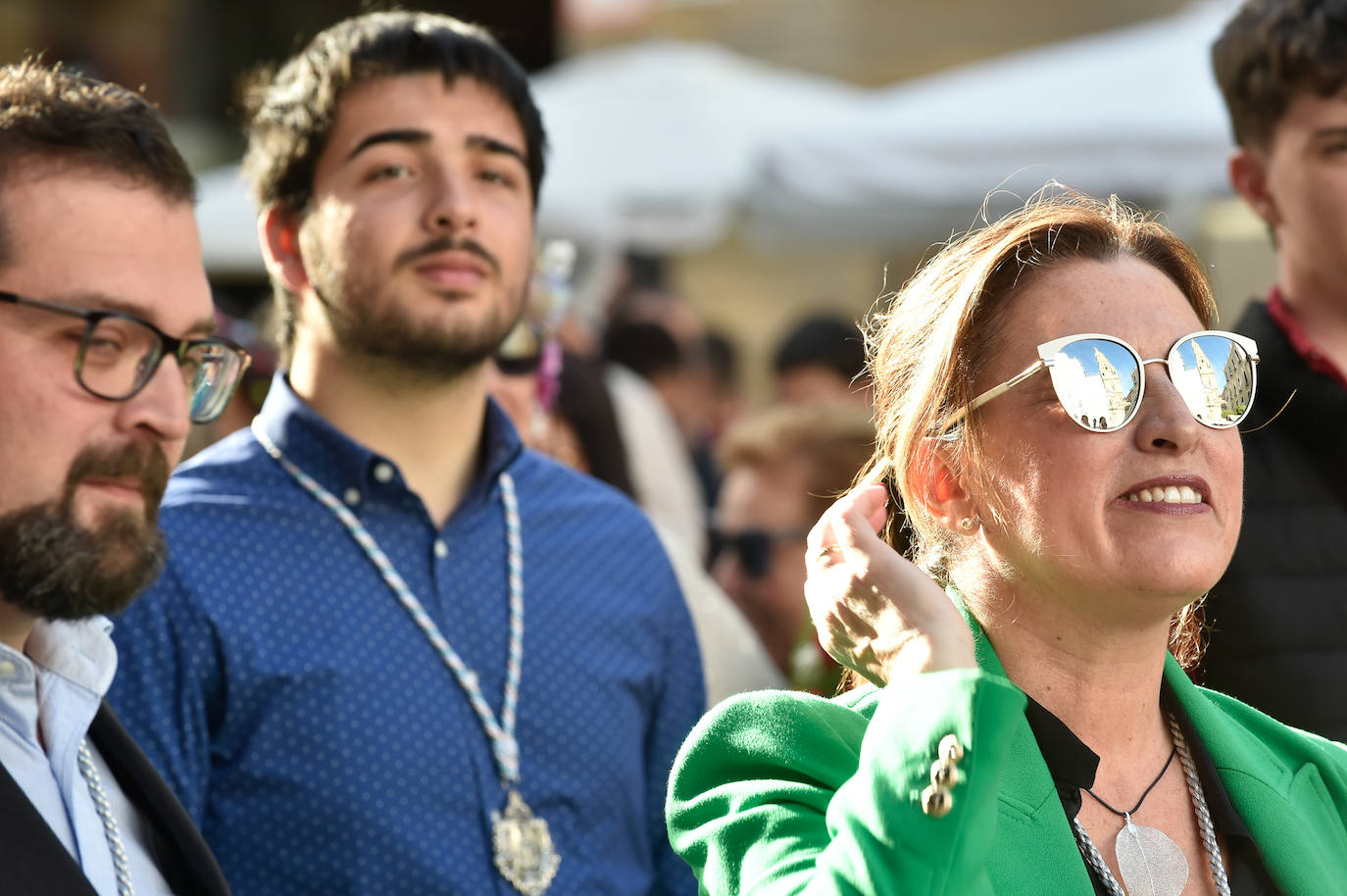 Las imágenes de la ofrenda floral a la Virgen de la Fuensanta