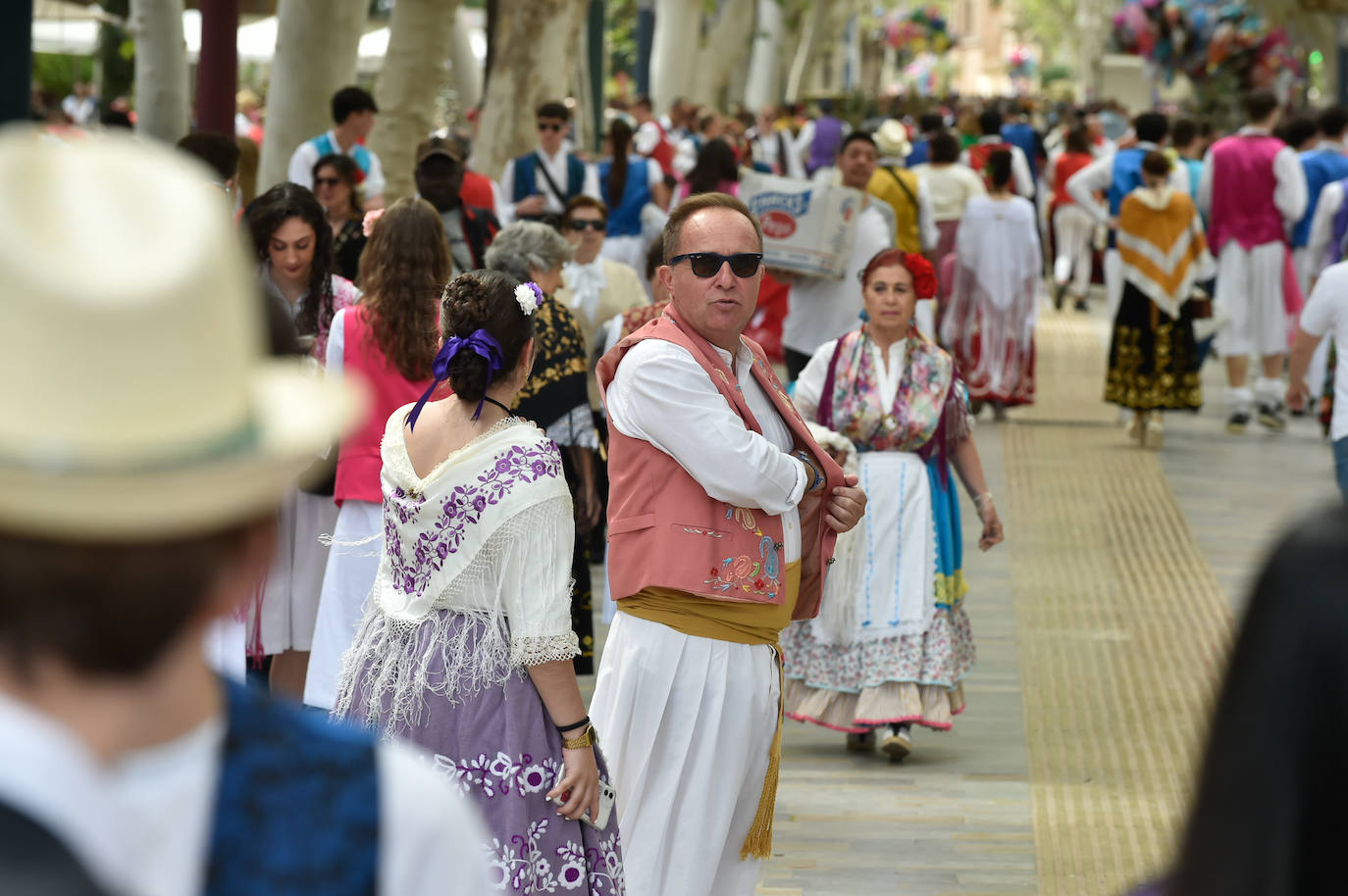 Las calles de Murcia rebosan en el Bando de la Huerta