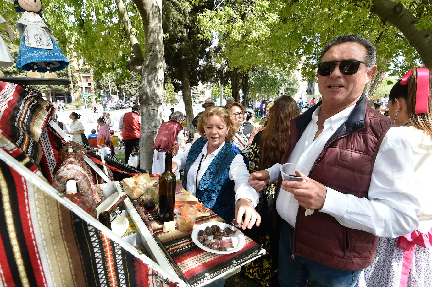 Las calles de Murcia rebosan en el Bando de la Huerta