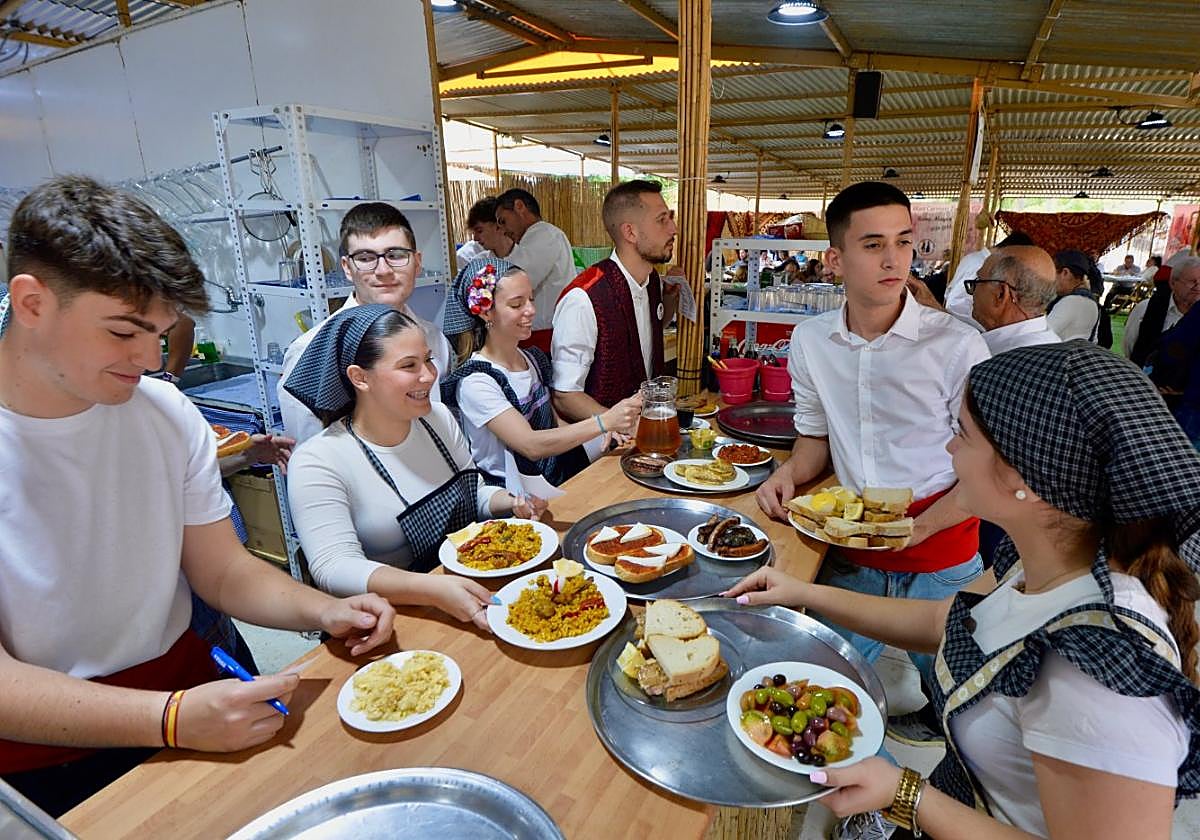 Imagen de las barracas del pasado año.