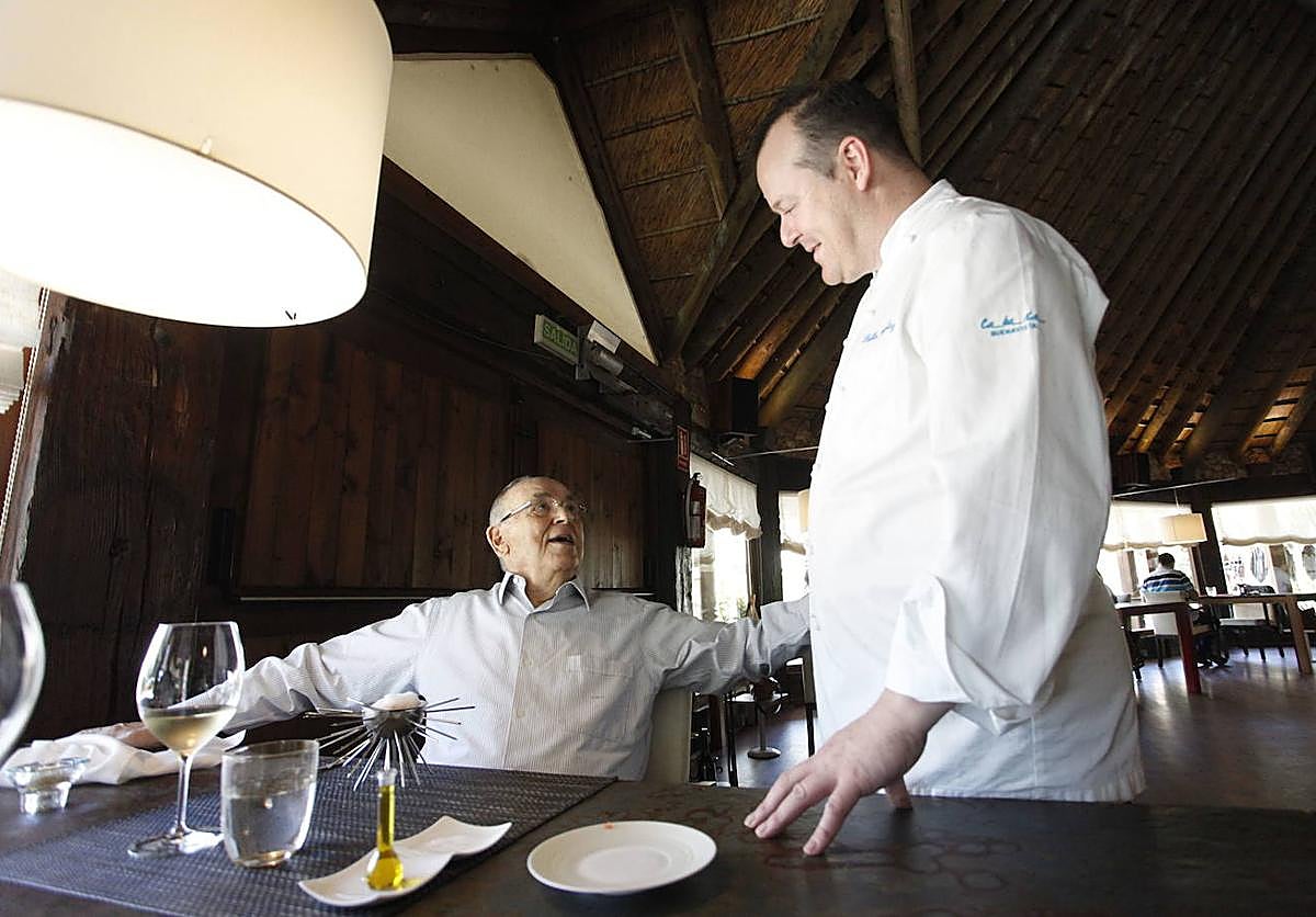 Raimundo González y Pablo González Conejero en una imagen de archivo.