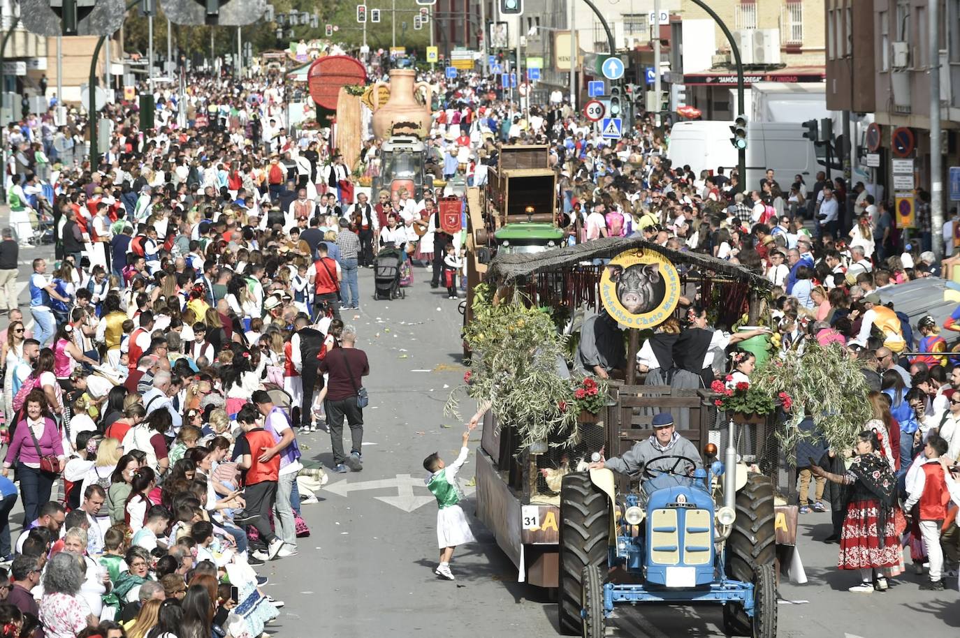 El desfile del Bando de la Huerta, en imágenes