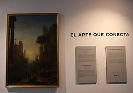 'El embarco de santa Paula Romana', de Claudio de Lorena, en el museo cartagenero.