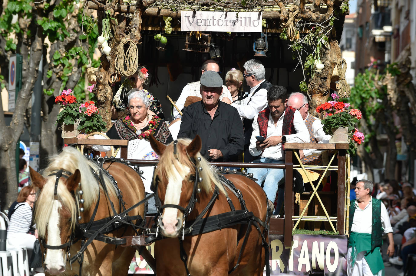 El desfile del Bando de la Huerta, en imágenes