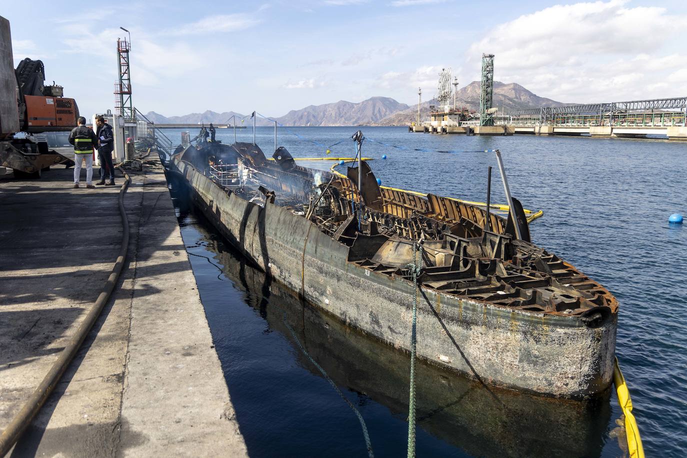 Así se desguaza el submarino &#039;Mistral&#039; en Cartagena