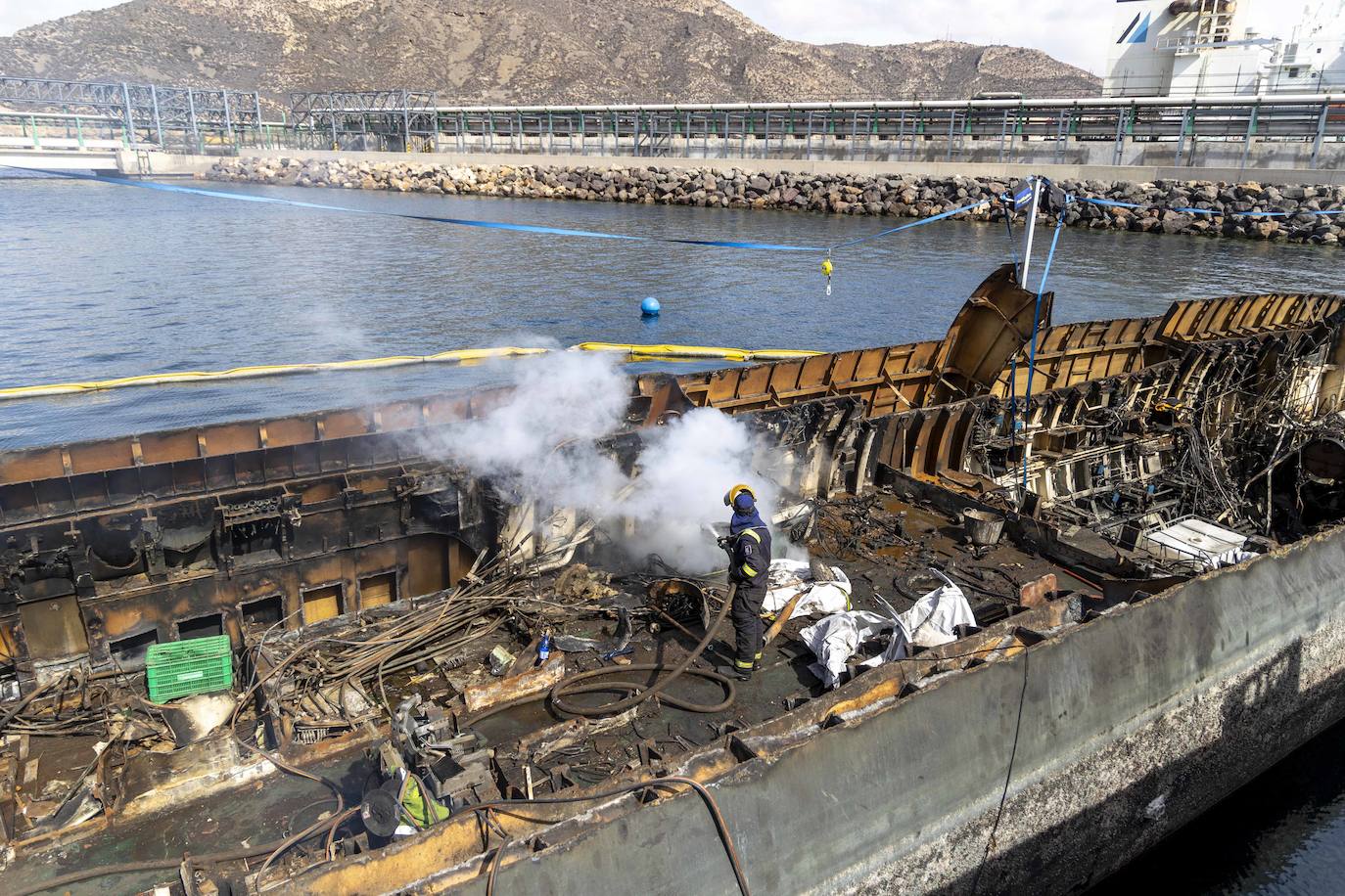 Así se desguaza el submarino &#039;Mistral&#039; en Cartagena