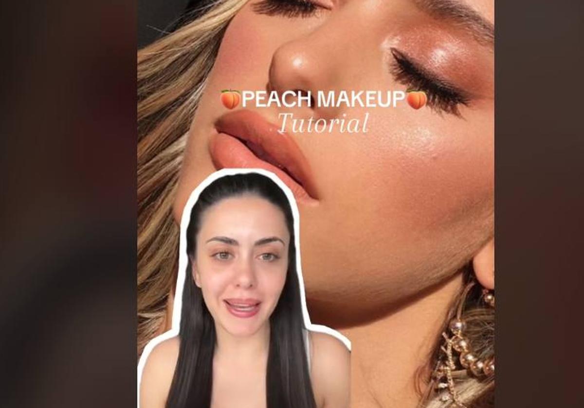 'Peach makeup': el maquillaje viral perfecto para esta primavera.