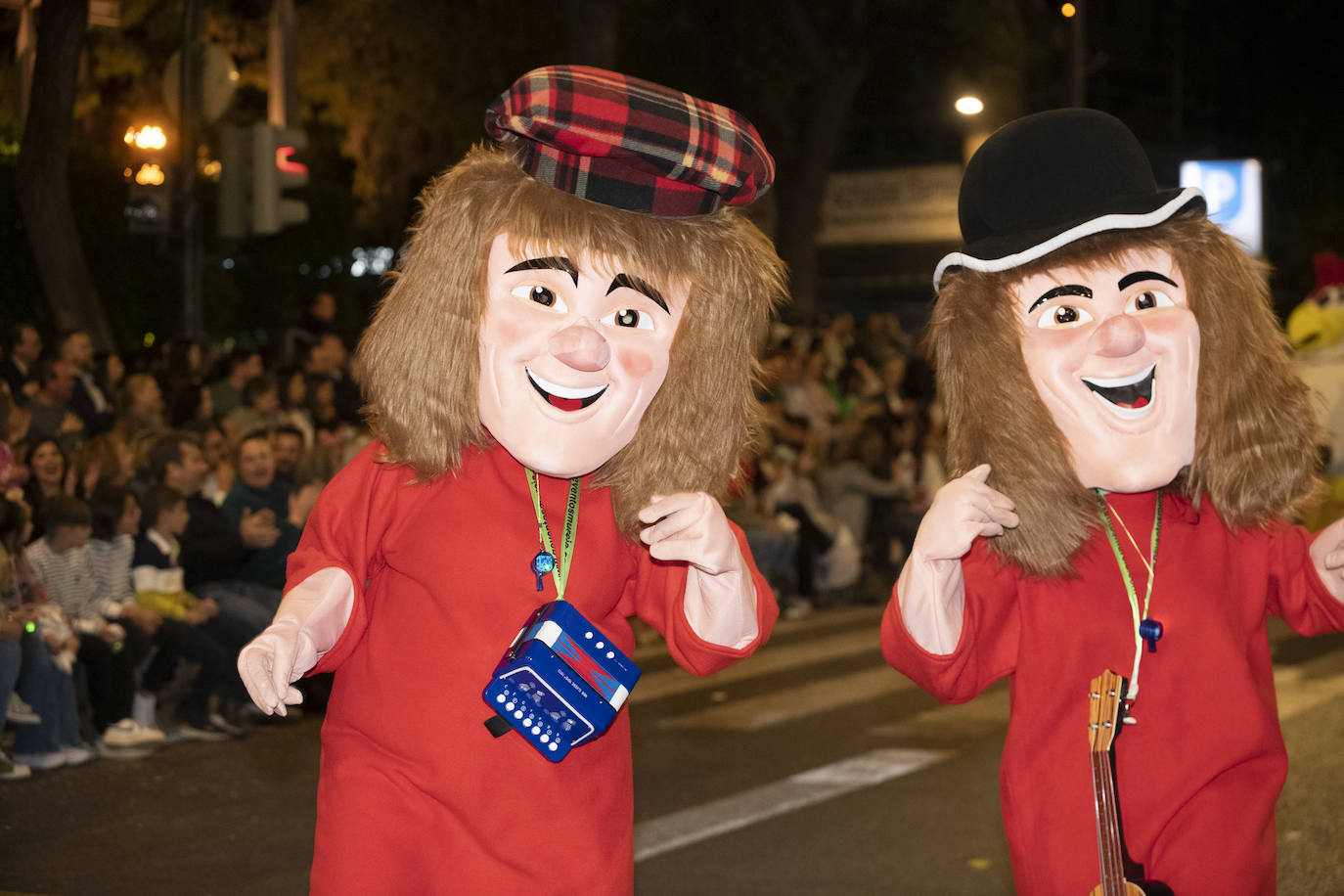 Desfile del Testamento de la Sardina de Murcia, en imágenes