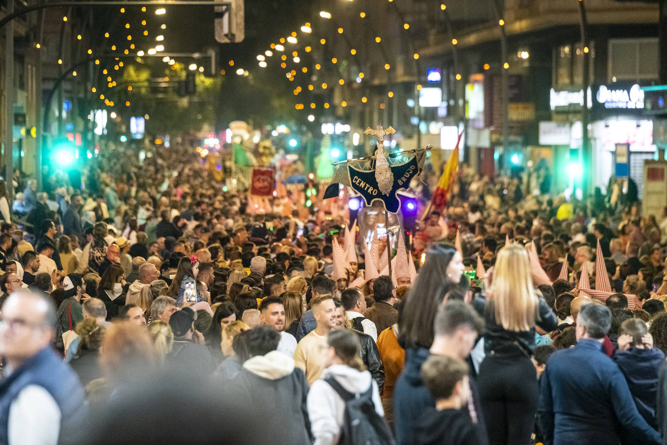 Desfile del Testamento de la Sardina de Murcia, en imágenes